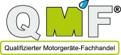 QMF: Qualifizierter Motorgeräte-Fachhandel Logo